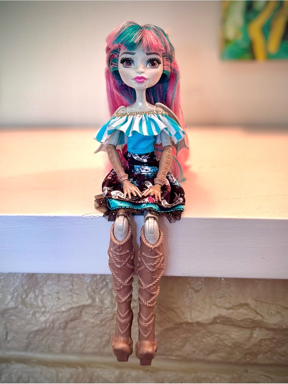 Monster High Shriek Wrecked Rochelle Goyle DTV89